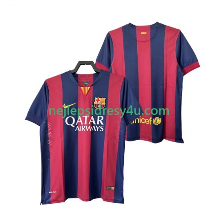 Fotbalový Dres FC Barcelona 2014 2015 Retro Domácí